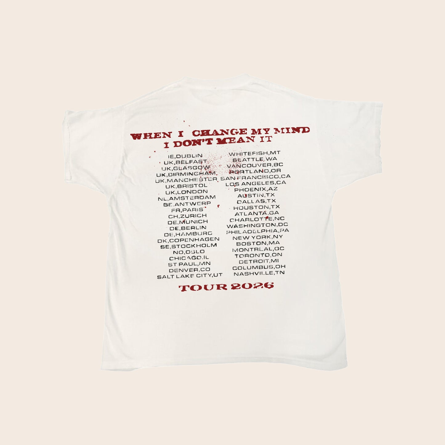 CP 2026 Tour Tee (Online Exclusive)