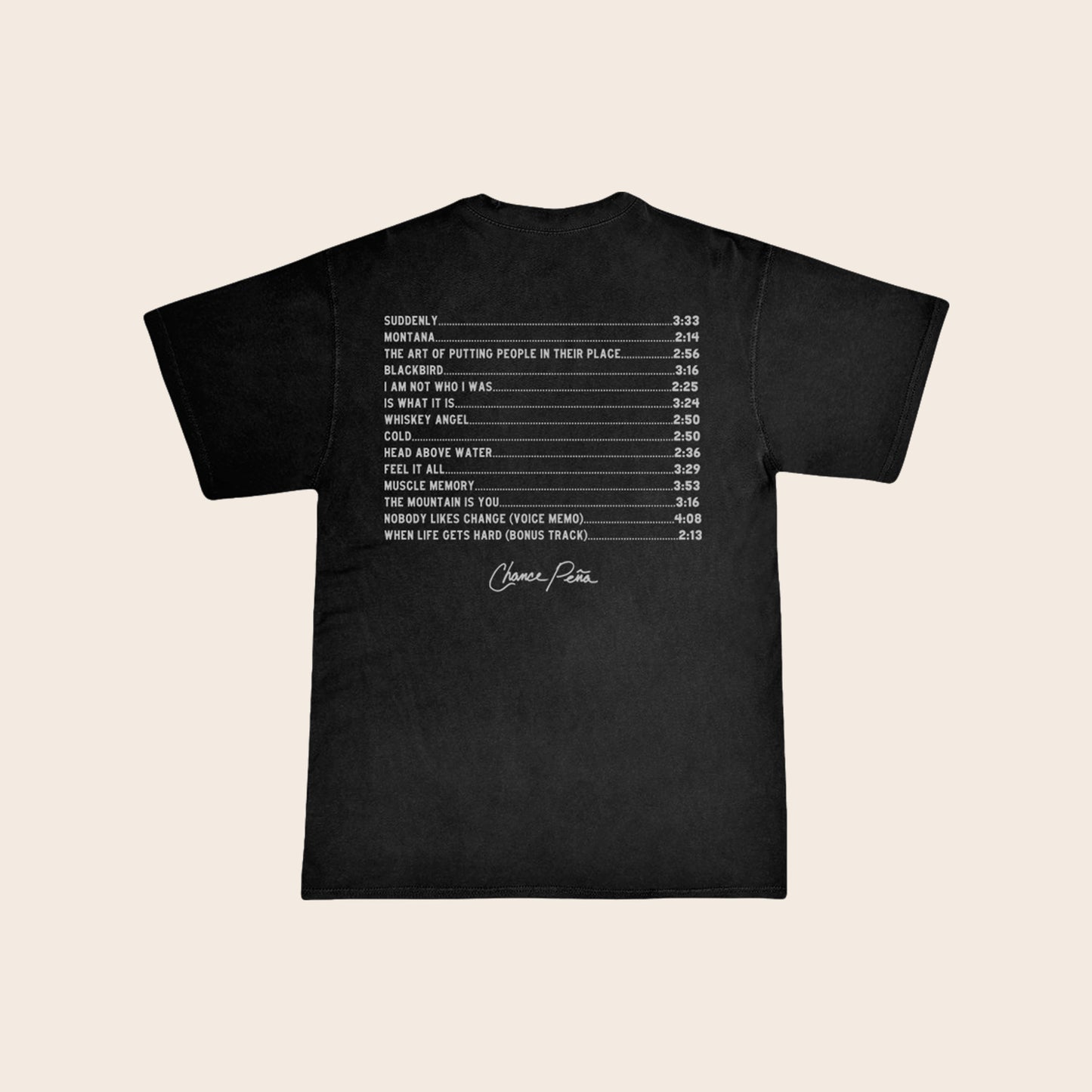 Tracklist Tee